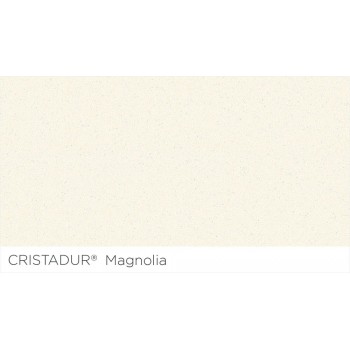 Chiuveta bucatarie Schock Greenwich N-100XL Cristadur Magnolia 750 x 455 mm, granit, montare pe/sub blat, alb cremos - 1