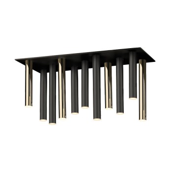 Plafoniera LOYA C0461-11C-P7SD Zuma Line, design modern, finisaj negru-gold - 1