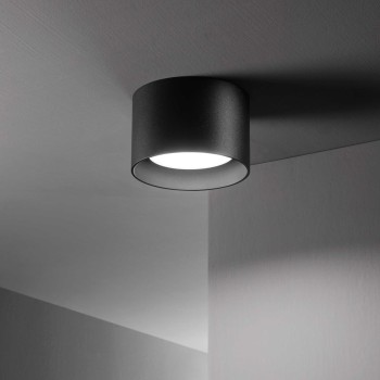 Plafoniera design SPIKE PL1 278704 Ideal Lux, Ø 10cm, negru - 1
