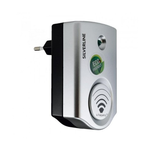 Alarma electrica cu ultrasunete impotriva tantarilor, Mosquito Free 25, gri - 1