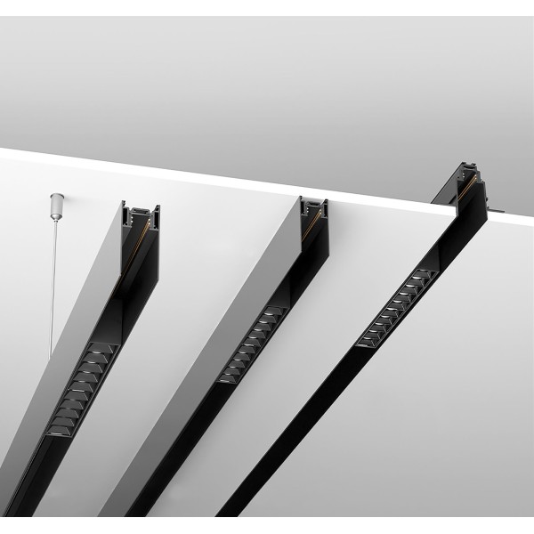 Sina magnetica Track TRX004-223B MAYTONI, 300cm, aluminiu negru, montaj incastrat - 1