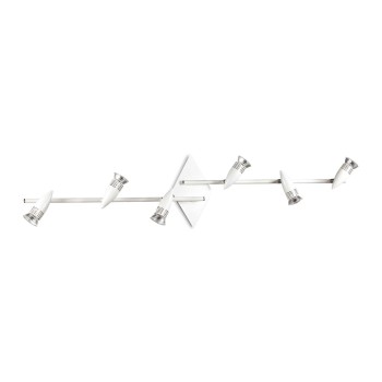 Plafoniera Alfa PL6 122748 Ideal Lux, alb satinat - 1