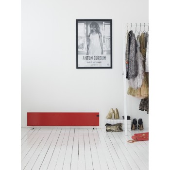 Convector electric Premium ADAX NEO BASIC NL 08 KDT, 800W, Eficient Energetic, Termostat Digital, Rosu - 1
