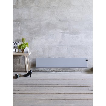 Convector electric Premium ADAX NEO BASIC NL 06 KDT, 600W, Eficient Energetic, Termostat Digital, Argintiu - 1