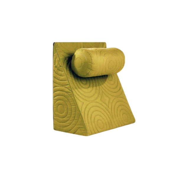 Perna Relax TV 60x68x30cm, ortopedica pentru citit, antireflux, confortabila, husa detasabila, Galben - 1