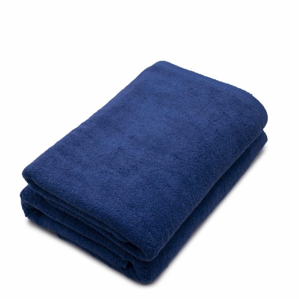 Set 2 prosoape de corp bumbac 100%, 600gsm, Somnart, 70x140cm, bleumarin - 1
