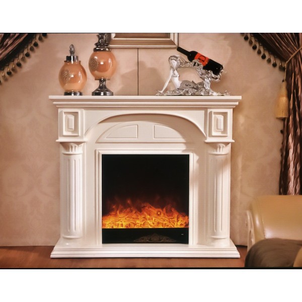 Semineu electric premium LISABONA, 1500 x 1160 x 330 mm, alb - 1