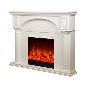 Semineu electric premium LISABONA, 1500 x 1160 x 330 mm, alb - 1