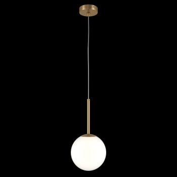 Pendul BASIC Maytoni MOD321PL-01G2, D18, E14, 40W, auriu, alb - 1