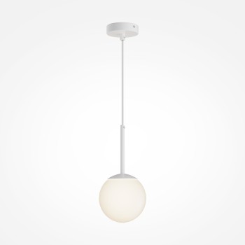 Pendul BASIC Maytoni MOD321PL-01W, D15, E14, 40W, alb - 1