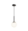 Pendul BASIC Maytoni MOD321PL-01B, D15, E14, 40W, negru, alb