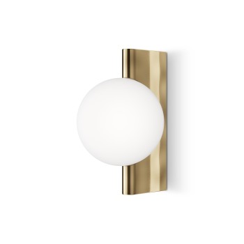 Aplica de perete AVANT-GARDE Maytoni MOD324WL-01BS, G9 25W, alama, alb - 1