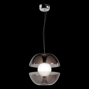 Pendul REBEL Maytoni MOD322PL-L6B3K, D30, LED 6W, 500lm, crom, fumuriu - 1
