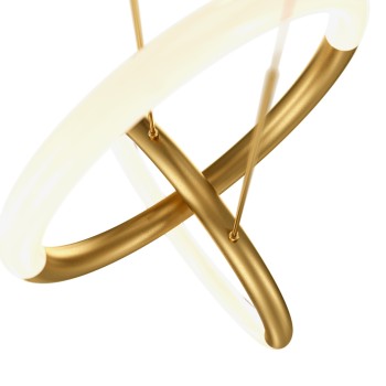 Pendul NODE Maytoni MOD165PL-L18G3K, LED 18W, 1200lm, auriu - 1