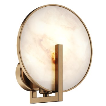 Aplica de perete MARMO Maytoni MOD099WL-01G2, E14 1x 40W, auriu mat - 1
