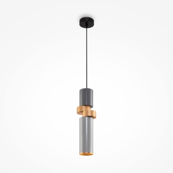 Pendul PALETTE Maytoni MOD303PL-01CFL2, D9, GU10 40W, gri - 1