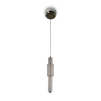 Pendul VERTICALE Maytoni MOD308PL-L9CG3K LED 8W, 800lm, crom, coniac - 1