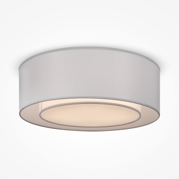 Plafoniera BERGAMO Maytoni MOD617CL-04GR, E27 3x60W, gri, alb - 1