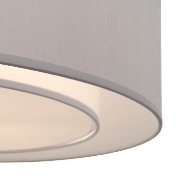 Plafoniera BERGAMO Maytoni MOD617CL-04GR, E27 3x60W, gri, alb - 1