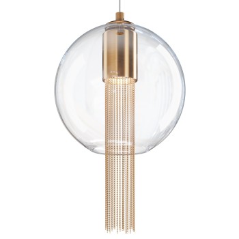 Pendul FLUSSO Maytoni P095PL-01BZ1, D25, GU10 12W, bronz - 1