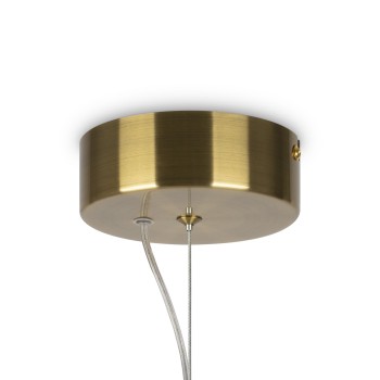 Pendul COLLAR Maytoni P069PL-L16G3K, LED 16W, 800lm, auriu - 1