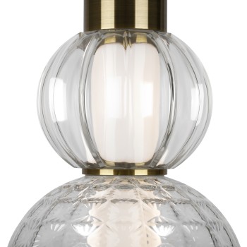 Pendul COLLAR Maytoni P069PL-L16G3K, LED 16W, 800lm, auriu - 1