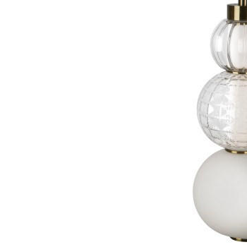 Pendul COLLAR Maytoni P069PL-L16G3K, LED 16W, 800lm, auriu - 1