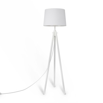 Lampadar CALVIN Maytoni Z177FL-01W, E27 60W, alb - 1
