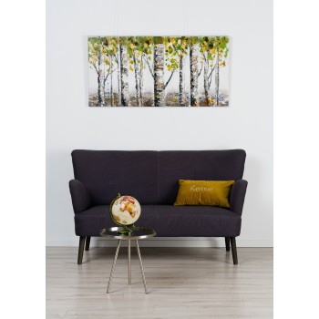 Tablou pictat manual BEYOND Mendola Interior, 60X120 cm, cu tema natura - 1
