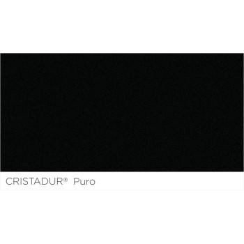 Set chiuveta Schock Mono N-100 570x510 mm Cristadur Puro, cu baterie Schock Kavus cap extractibil si parti vizibile Gold - 1