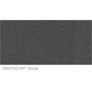 Chiuveta bucatarie Schock Tia D-100LS Cristadur Stone 780 x 500 mm, sifon automat, reversibila, montare pe blat, gri piatra - 1