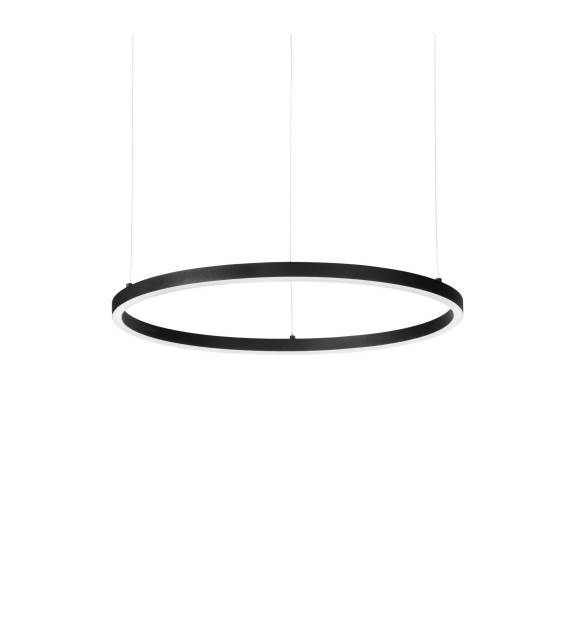 Lustra decorativa ORACLE Slim Round 304380 Ideal Lux, Ø50, LED 32W, 4000K, negru - 1