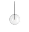 Pendul decorativ EQUINOXE SP1 306551 Ideal Lux, D25, G4, 2W, crom cu abajur transparent