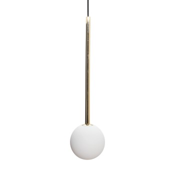 Pendul decorativ ALI 5639 Zuma Line, G9, 1x40W, negru, gold, alb - 1