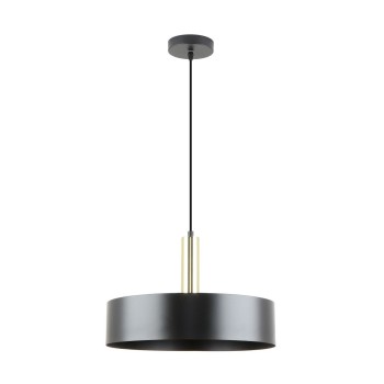 Pendul LEO A8133XL Zuma Line, E27, 60W, negru, gold - 1
