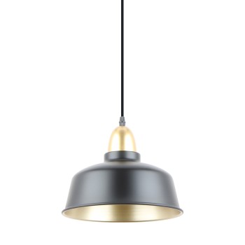 Pendul decorativ MENSA A8063-BK Zuma Line, E27, 40W, negru, gold - 1