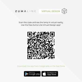 Veioza REA RLT93163-1W Zuma Line, E27, 60W, crom, alb - 1