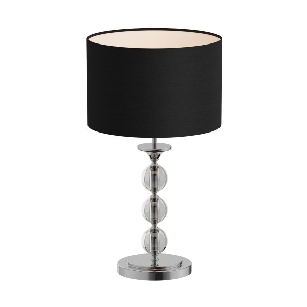 Veioza REA RLT93163-1B Zuma Line, E27, 60W, crom, negru - 1
