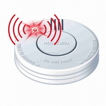 Detector de fum Home SMO 01, cu semnalizare LED si alarma puternica - 1