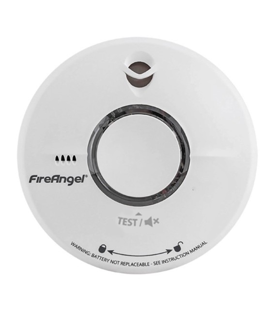 Detector de fum FireAngel ST-622-INT, cu senzor Thermoptek pentru fum și căldură - 1