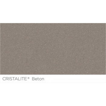 Chiuveta bucatarie Schock Viola N-200S Cristalite Concrete 790 x 500 mm, granit, reversibila, montare pe blat, gri beton - 1