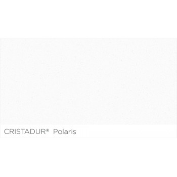 Chiuveta bucatarie Schock Greenwich N-100S Cristadur Polaris 406 x 456 mm, granit, montare pe/sub blat, alb polar - 1