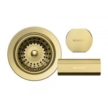 Parti vizibile Schock pt chiuveta cu kit de scurgere automat MOND150 White Gold - 1