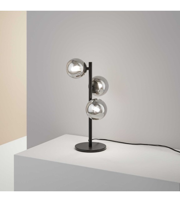 Lampa de masa decorativa PERLAGE TL3 292465 Ideal Lux, G9, 3x15W, negru - 1