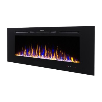 Semineu electric incorporabil ArtFlame GEFEST, 1520 x 544 x 140 mm, negru, cu telecomanda - 1