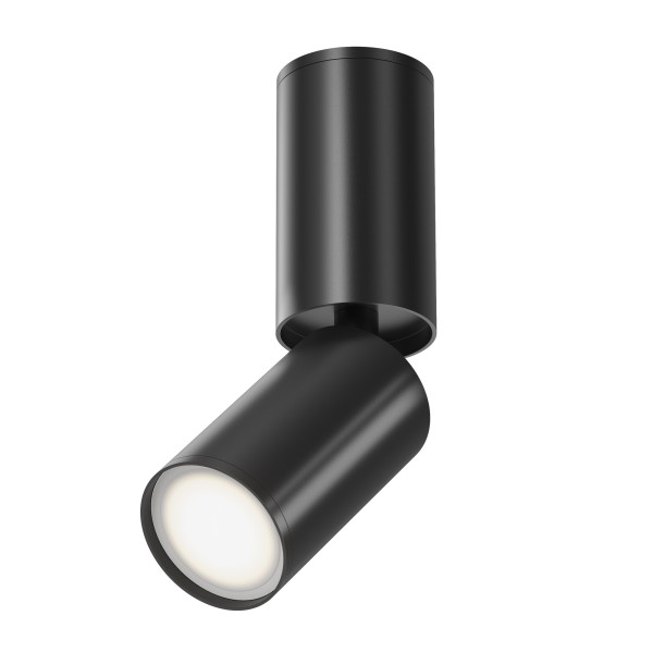 Spot design FOCUS S C051CL-01B MAYTONI, D 5.2cm, H 19 cm, GU10, aluminiu, negru - 1