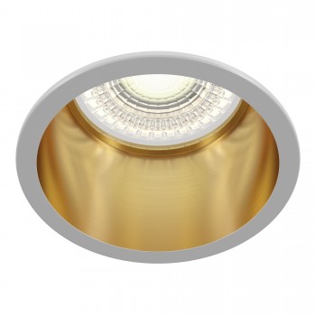 Spot design DOWNLIGHT REIF DL049-01WG MAYTONI, D6.8cm, H5.4cm, GU10, aluminiu, alb-gold