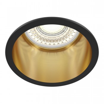 Spot design DOWNLIGHT REIF DL049-01GB MAYTONI, D6.8cm, H5.4cm, GU10, aluminiu, negru-gold - 1