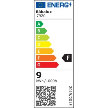 Aplica de exterior cu senzor AMALFI 7920 Rabalux, LED 8W, 760lm, crom satinat - 1