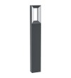 Stalp de exterior RIFORANO Eglo 98728, LED 10W, 1100lm, aluminiu negru, dispersor alb